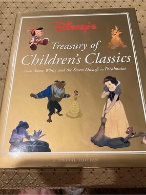 Disney 'Treasury of Children's Classics' Hardcover Book Used